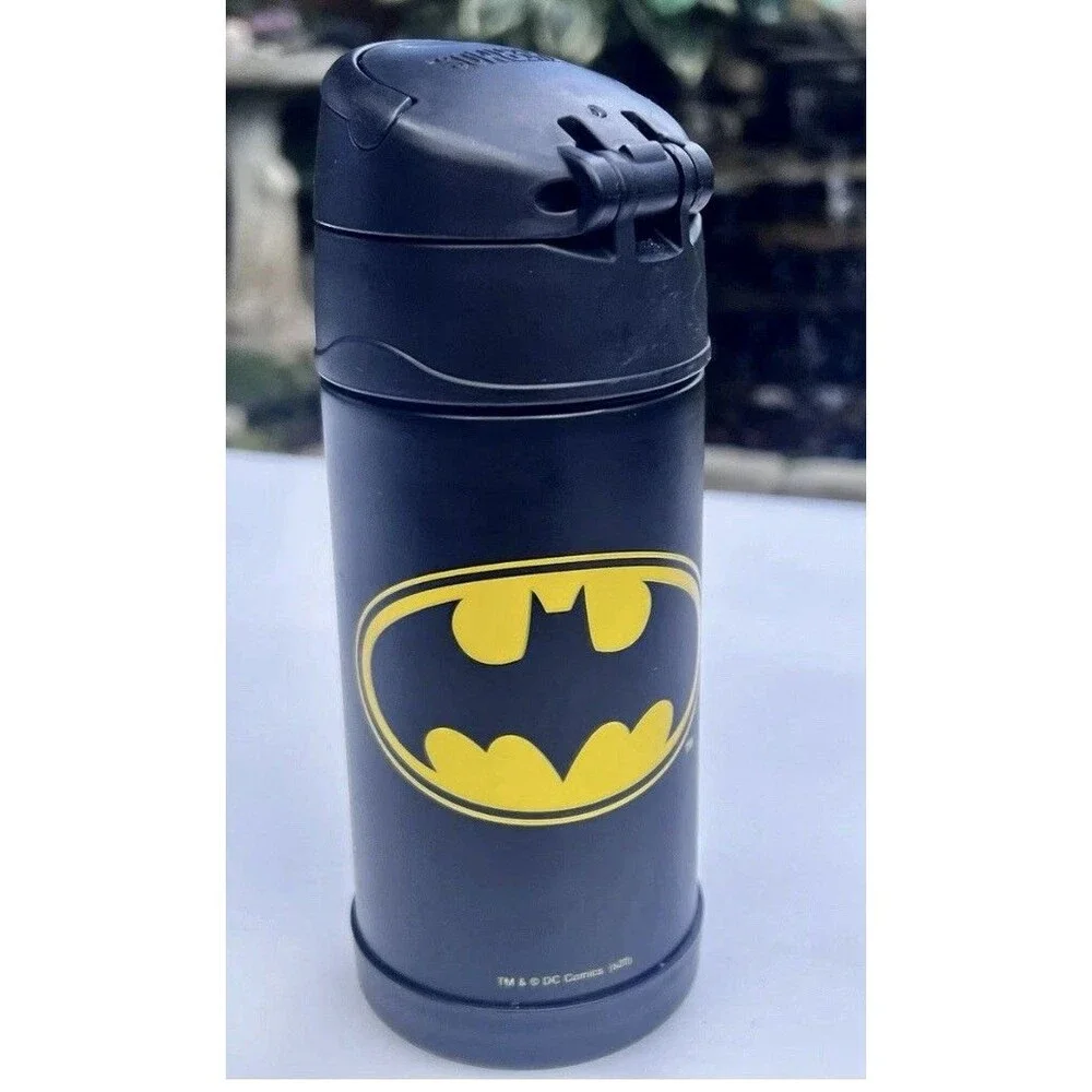 LEGO Batman Lunch Box Thermos FUNtainer Set Detachable Cape Kids School